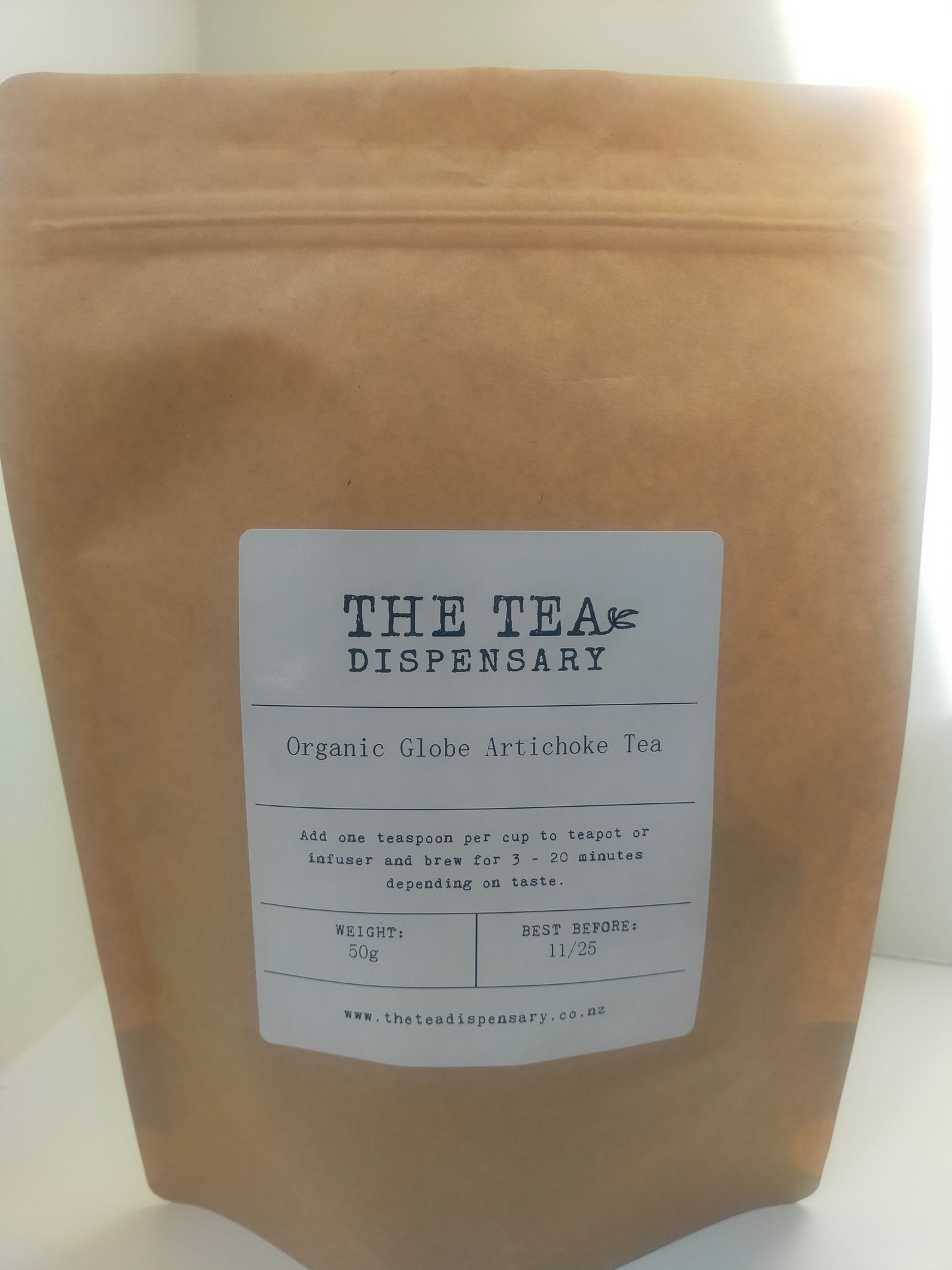 Organic Globe Artichoke Tea